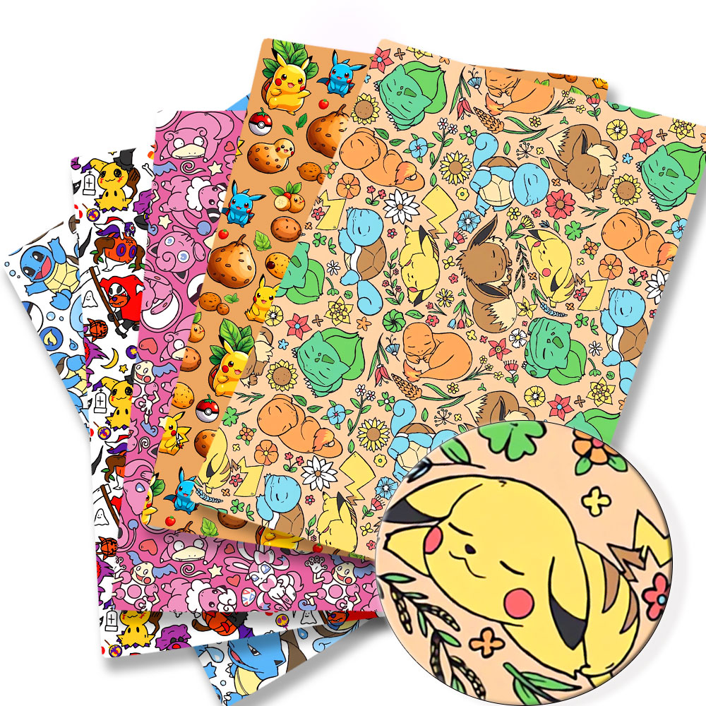 Pokemon Cartoon Fabric140*50cm - Baby Clothing In Japan review and price